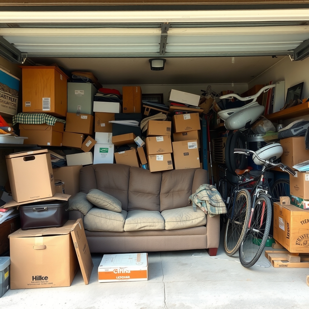 Garage / Home Cleanout — before